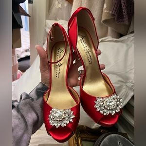 Gorgeous red stilettos